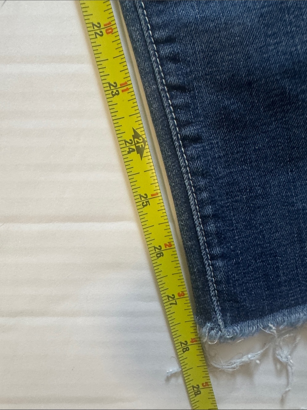 Madewell Straight-Leg Jeans in Dark Blue Denim - Picture 10 of 11